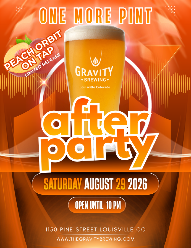 Poster for Pints in the Park After Party